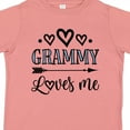 thumbnail image 4 of Inktastic My Grammy Loves Me Grandchild Girls Toddler T-Shirt, 4 of 5