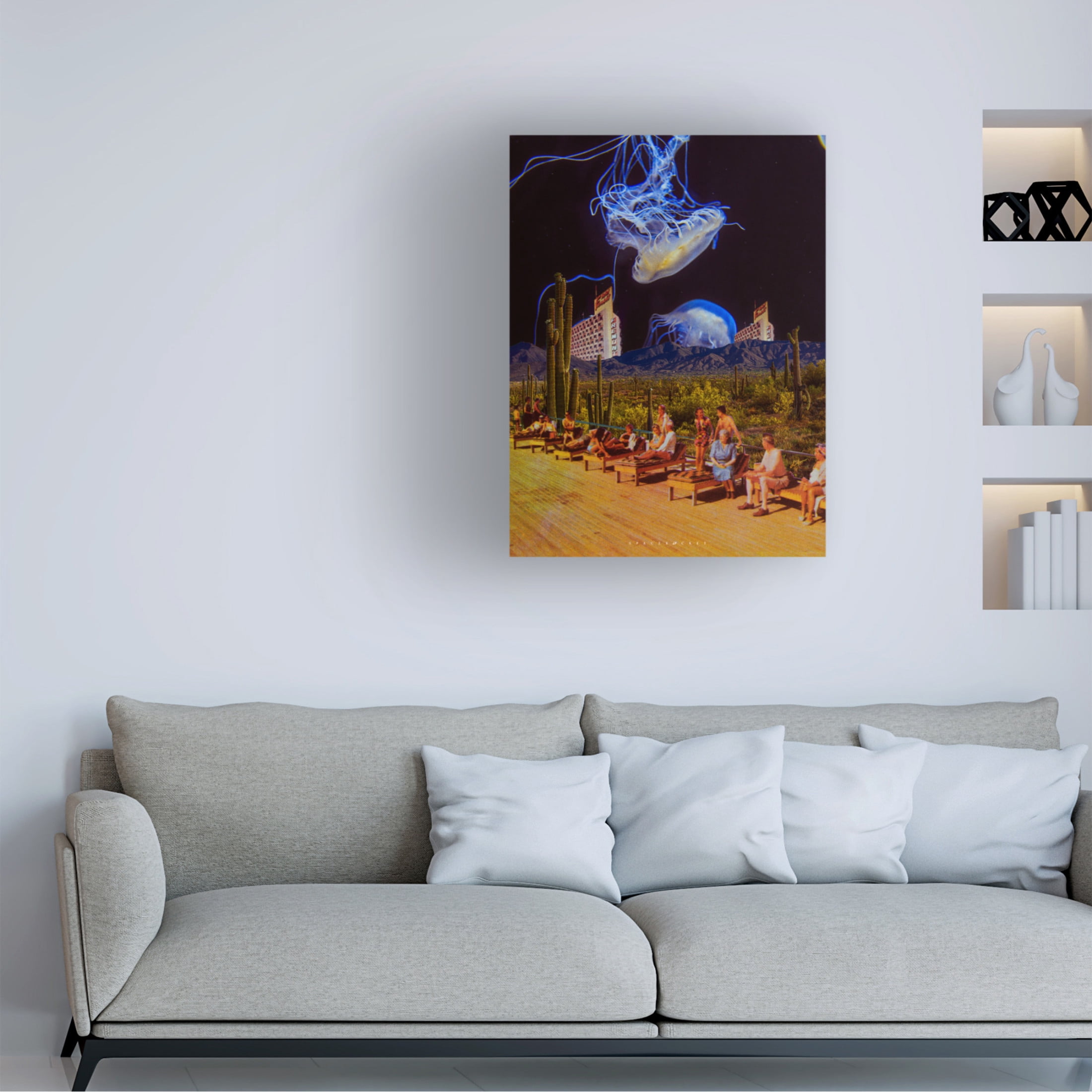 Trademark Fine Art spacerocket art 361 Canvas Wall Art