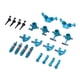 thumbnail image 4 of Kit de piezas de mejora de coche RC de aleación de aluminio, amortiguadores CVD, eje de transmisión, copa de dirección delantera y trasera para WLtoys K969 1/28 RC, azul, 4 of 8