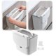 thumbnail image 5 of 2 Uds Cubo de Basura de Cocina con Tapa Montaje en Pared Ligero debajo Del Fregadero Cubo de Basura para Oficina Comedor Café Dormitorio 7L Blanco 7L Amarillo, 5 of 9