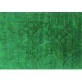 thumbnail image 1 of Ahgly Company Indoor Rectangle Oriental Green Industrial Area Rugs, 5' x 7', 1 of 4