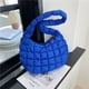 thumbnail image 5 of Bolsa De Hombro Bolso De Hombro Para Mujer Bolso De Mensajero En La Nube Bolsos Sólidos Casuales Plisados ​​(Azul) Likrtyny  Para Estrenar, 5 of 5