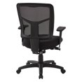 thumbnail image 4 of Office Star Products Black Mesh Back with Dove Black Fabric Seat Chair, 2-to-1 Synchro Tilt, 4 of 5