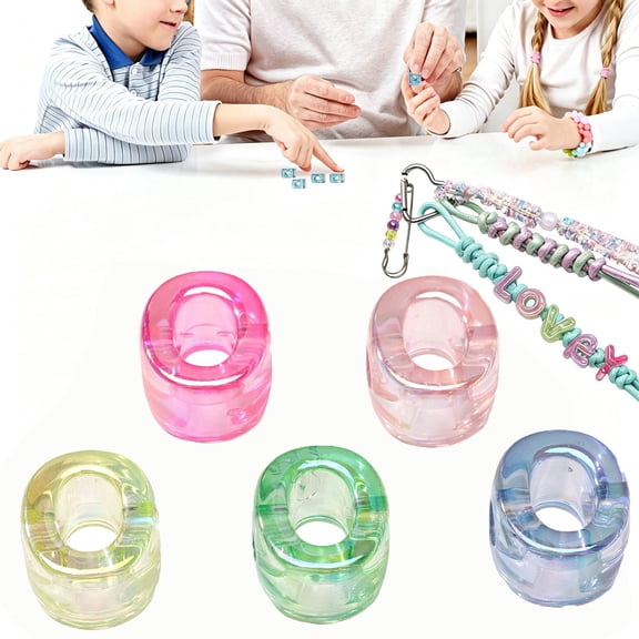 Large Letter Beads 1Pack of 5 Pcs Paracord Beads Acrylic Colorful Bubble Big Alphabet Bead Large Hole Chunky Letter Bead for Keychains Bag Charm Kit Phone Chains Bracelets Necklaces Shoelaces (O)