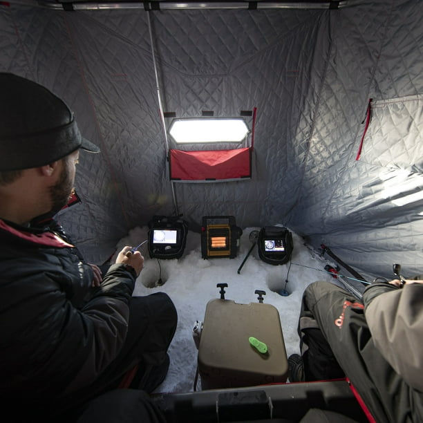 Eskimo Eskape 2600 2 Person Insulated Ice Fishing Sled Shelter Hut