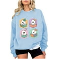 thumbnail image 5 of Karight Halloween Lace Ghost Sweatshirt, Coquette Ghost Halloween Flower Ghost Spooky Lace Ghost Sweatshirt, Unisex Shirt, 5 of 7