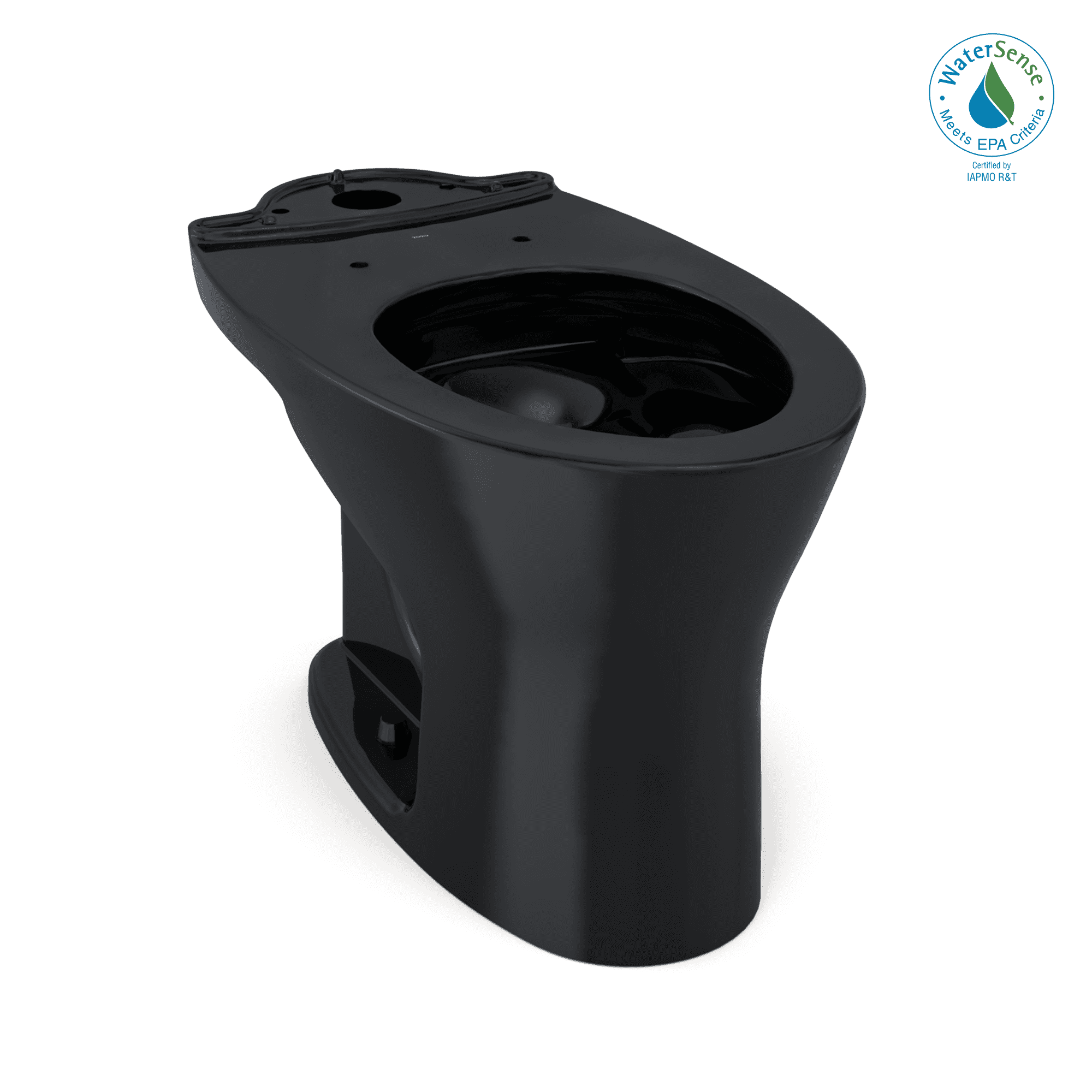 TOTO Drake Dual Flush Elongated Universal Height Toilet Bowl, Ebony - CT746CUF#51