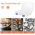 thumbnail image 3 of SKISUNO 2Pcs Clear Storage Bins With Lid For Workshop Use Portable Tool Organizer Large Capacity Design, 3 of 8