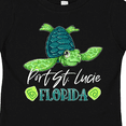 thumbnail image 4 of Inktastic Port St. Lucie, Florida Happy Sea Turtle Boys or Girls Toddler T-Shirt, 4 of 5