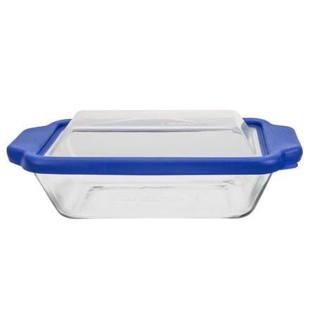 Anchor Hocking Glass Loaf Pan with Lid  1.5 Quart