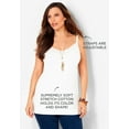 thumbnail image 2 of Catherines Women's Plus Size Suprema Cami With Lace, 2 of 5