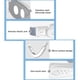 thumbnail image 4 of Fiudx Máquina V Face, Moldeado Facial Adelgazante Vibelift, Ajuste Cómodo Contourpro, Potenciador Del Tono Muscular Powerglow, Uso En Casa, Oficina y Viajes, Antienvelopejecimiento para Mujeres y Hom, 4 of 7