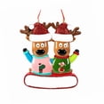 thumbnail image 1 of Navidad 2021, Colgante Familiar De Navidad Personalizado, Adornos De Cervatillo De Navidad, Decoración De Árbol De Navidad Para Fiesta Creativa Diy Scienceny HA041687-01, 1 of 6