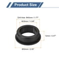 thumbnail image 2 of Uxcell 1Pack Rubber Grommets 45mm Drill Hole, 35mm ID Top Hat Hole Plug Grommet, 2 of 6