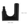 thumbnail image 2 of FOMIYES Fitting Plástico Para Manguera De Jardín Con Conexión Rápida Antileakage Color Negro, 2 of 8
