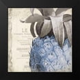 thumbnail image 2 of Grey, Jace 15x15 Black Modern Framed Museum Art Print Titled - Pineapple Blue, 2 of 5
