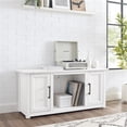 thumbnail image 5 of Bowery Hill 48" Rustic Low Profile TV Stand in Whitewash Finish, 5 of 15