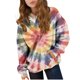 thumbnail image 1 of Sudadera con capucha para niñas y niños, sudadera de manga larga con cuello redondo y estampado de moda, jersey con bolsillo, 1 of 8