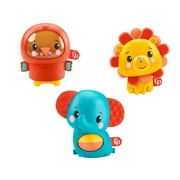 Fisher-Price Busy Buddies Gift Set Jungle Animal Infant Activity Toys
