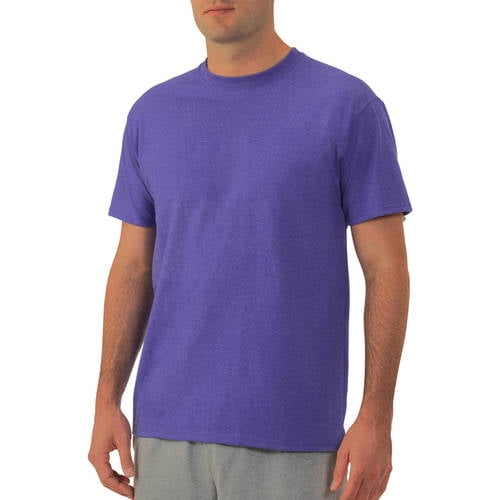 Fruit of the Loom Platinum Eversoft Men's Short Sleeve Crew T Shirt