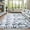 Tie-dyed Light Grey, variant on 6x9 Fluffy Area Rug for Living Room: Black Shag Area Rugs for Bedroom- 6x9 Feet Fluffy Rugs for Living Room- Shag Rugs Soft Fuzzy Carpets for Bedroom, Nursery (Black, 6x9)