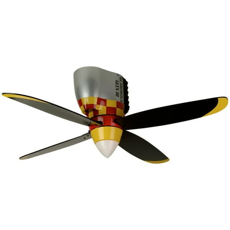 Craftmade 48 in. WarPlanes Ceiling Fan - Glamorous Glen