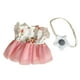 thumbnail image 5 of Figura de peluche con falda de tul para vestir, juego de simulación, bricolaje, moda, educativo, vestido de princesa, propias muñecas para, 5 of 9
