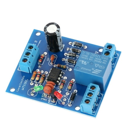Automatic Water Level Controller (9V-12V AC/DC Liquid Level Controller Water Level Detection Sensor Drainage Pump Water Control)