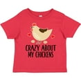 thumbnail image 3 of Inktastic Cute Chicken Farming Boys or Girls Toddler T-Shirt, 3 of 5