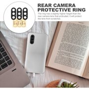 3 Pcs Camera Lens Cap Protective Ring Phone Protector