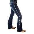 thumbnail image 2 of Cowgirl Tuff Western Jeans Womens Silver Arrows 26 X-Long Med JSILAW, 2 of 4