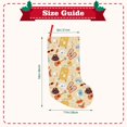 thumbnail image 3 of Bingfone Summer Travel Print Personalized Christmas Stocking - Snowman Design Large 18 inch,Family Holiday Season Decor, 3 of 8