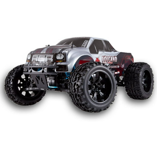 Redcat Racing Volcano EPX Pro 1:10 Scale Brushless RC Monster Truck, Silver - Walmart.com