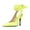 Lemon Yellow, variant on XYD Women Classic Ankle Wrap Lace Up Pumps Thin High Heel Pointed Closed Toe Stiletto Sandals Party Dressy Shoes Size 7 Black