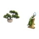 thumbnail image 5 of Árbol bonsái artificial,Bonsái artificial para decoración de escritorio o interior,Bonsái artificial,planta falsa en maceta.,Figura de escritorio,Estatua de pavo real en, 5 of 8