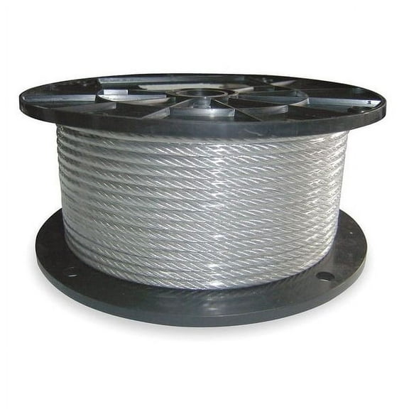Dayton Wire Rope,100 ft L,1/16 in dia.,96 lb 2VJK8