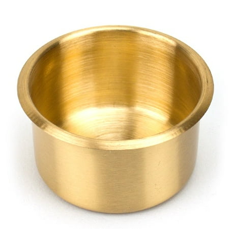 - Jumbo Brass Drop-In Cup Holder