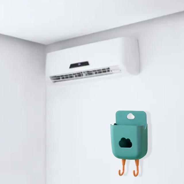 Portes de Teléfono de Montaje en la Pared, Caja de Organizador Remoto de TV Compacto Multifuncional Párrico