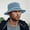 Sky Blue, variant on Unisex Cowboy Hat Vintage Washed Stylish Adjustable All Seasons Fit For Men Women Outdoor Camping Hiking Casual Daily Cap Travel Headwear Fedora