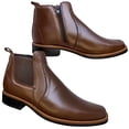 thumbnail image 3 of Botines Hombre Casuales en Piel Vacuno Botas de Cierre Lateral y Punta Cuadrada MD10 Enco Footwear Enco Footwear mod.20 Botín Chelsea Bota Casual Piel Vacuno, 3 of 5