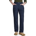 thumbnail image 4 of WULMLEO Women's Stretch Tactical Pants Water Resistant Ripstop Cargo Work Bottoms Outdoor Lightweight Hiking Tousers Navy XL, 4 of 4