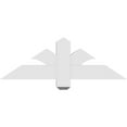 thumbnail image 4 of 36"W x 12"H x 4"D x 4"F, 8/12 Pitch, Redmond Architectural Grade PVC Gable Bracket, 4 of 8