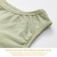 thumbnail image 5 of Sonducket Camiseta sin mangas elástica transpirable para el pecho, carpeta de cuello redondo, carpetas de pecho seco para mujer, para correr, Prendas para la parte del cuerpo Blanco, 5 of 6