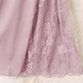 thumbnail image 5 of XIAONU Women's Sexy Camisole Nightgown Satin Chiffon Lace Trim Homewear Elegant Bedroom Sleepwear Dress, 5 of 5