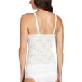 thumbnail image 2 of Bali Women's Shapewear Lace 'N Smooth Cami, White, Large, 2 of 3
