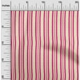 thumbnail image 1 of oneOone Cotton Poplin Fabric Stripe Block Printed Craft Fabric BTY 42 Inch Wide, 1 of 4