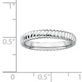 thumbnail image 6 of Sterling Silver Rhodium Ring, 6 of 10