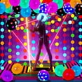 thumbnail image 2 of Artículos de fiesta Skylety Glow in the Dark Neon con globos, 2 of 7