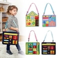 thumbnail image 2 of Toddler Busy Board Basic Skills Board Educational Learning Fine Motor Training, 2 of 10