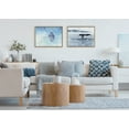 thumbnail image 6 of Kate and Laurel Sylvie Whale Watching Framed Canvas Wall Art by Julie Maida, 18x24 Natural, Scenic Ocean Animal Wall Decor Artwork, 6 of 6